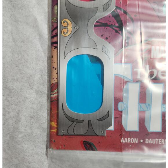 Marvel The Mighty Thor #1 3-D Polybag Comic Book With Glasses Brand New Sealed - Picture 6 of 8